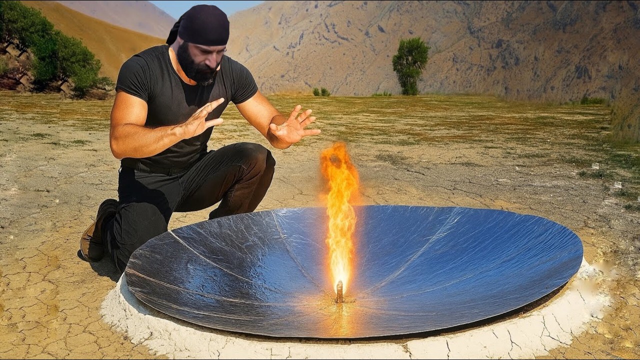 Primitive Techniques That Save Lives in Nature | Sun Pit Survival Method