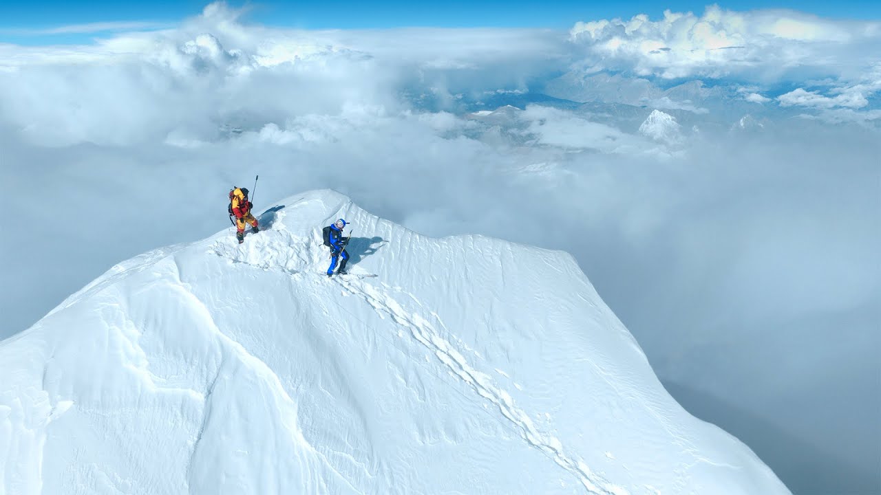 ⛰️🔥 I Skied Down Mount Everest — The First Attempt in History Without Oxygen! 🔥⛰️