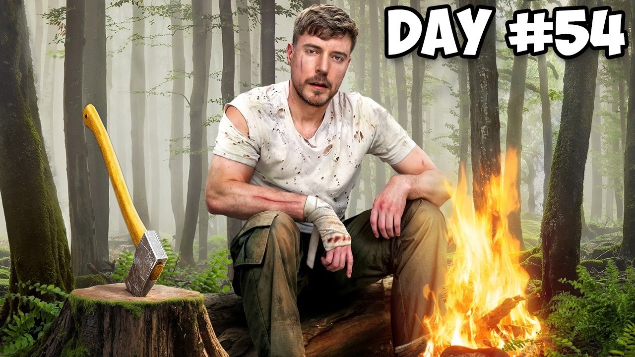 💰 MRBEAST CHALLENGE: $10,000 Every Day You Survive In The Wilderness 🌲🔥 | Epic Survival & Crazy Fun!