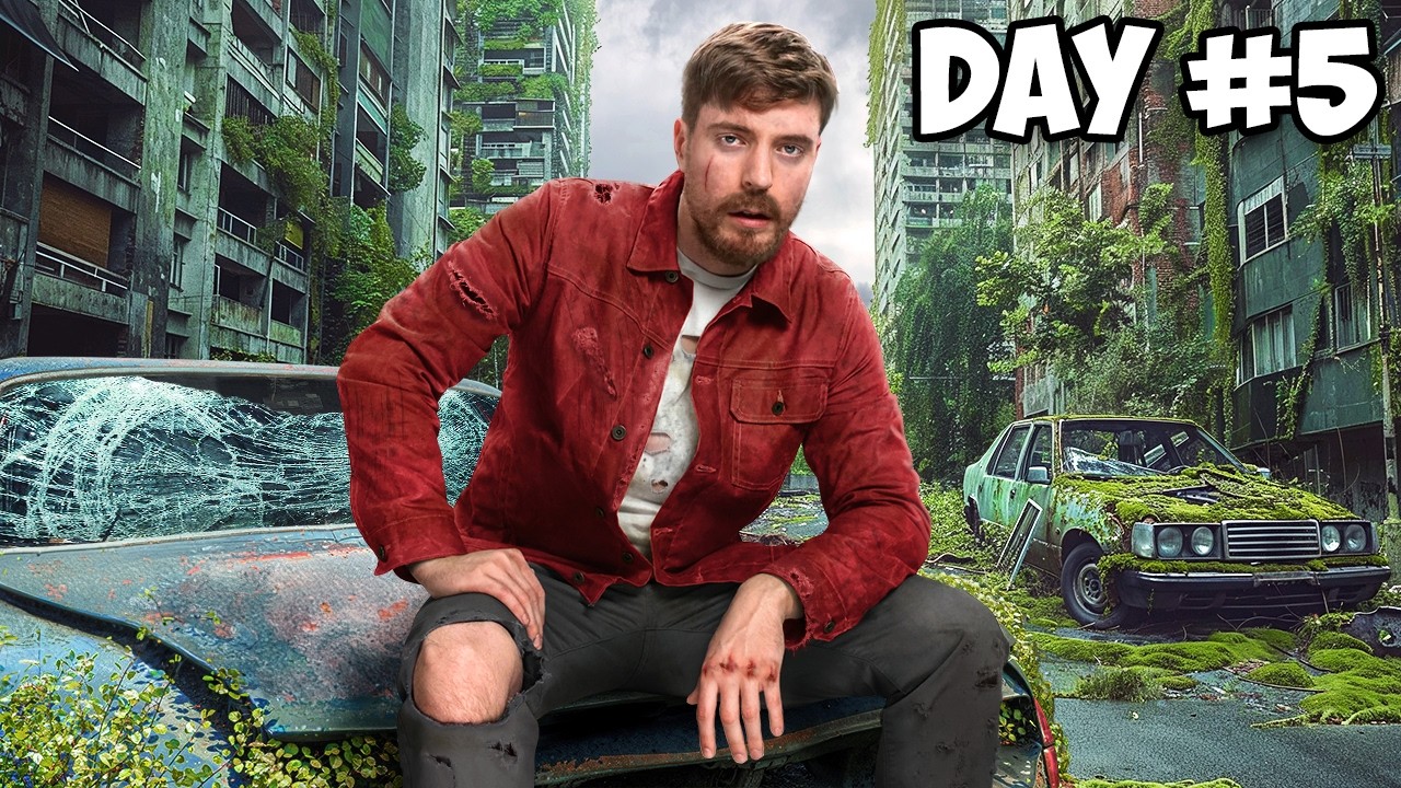 🏙️ MRBEAST: I SURVIVED 7 DAYS IN AN ABANDONED CITY 😱 | Epic Challenge & Insane Reactions | TRY NOT TO GASP!