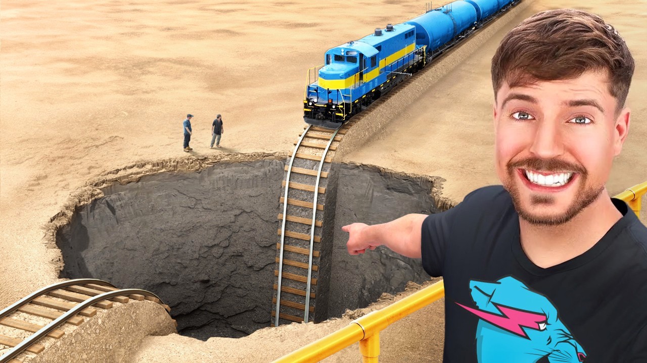 🚂 Train Vs Giant Pit 😲 | Epic Fails, Hilarious Chaos & TRY NOT TO LAUGH Challenge