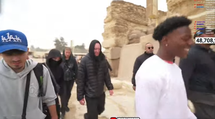 🌍 ISHOWSPEED LIVE IN EGYPT 🇪🇬🐪👑 | Inside the Great Pyramids of Giza – Historic Stream You Can’t Miss!