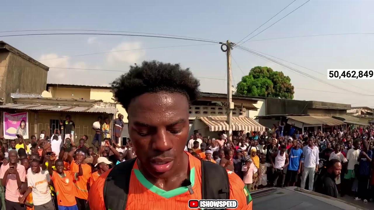 🇨🇮🔥 ISHOWSPEED LIVE IRL IN CÔTE D’IVOIRE (IVORY COAST) | CRAZY STREET MOMENTS, CULTURE & VIRAL REACTIONS 😱😂