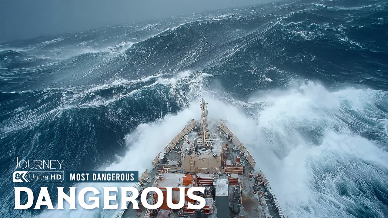 🌊 Through Earth’s Most Treacherous Oceans | What Happens When You Enter Nature’s Danger Zone? ⚠️🌍