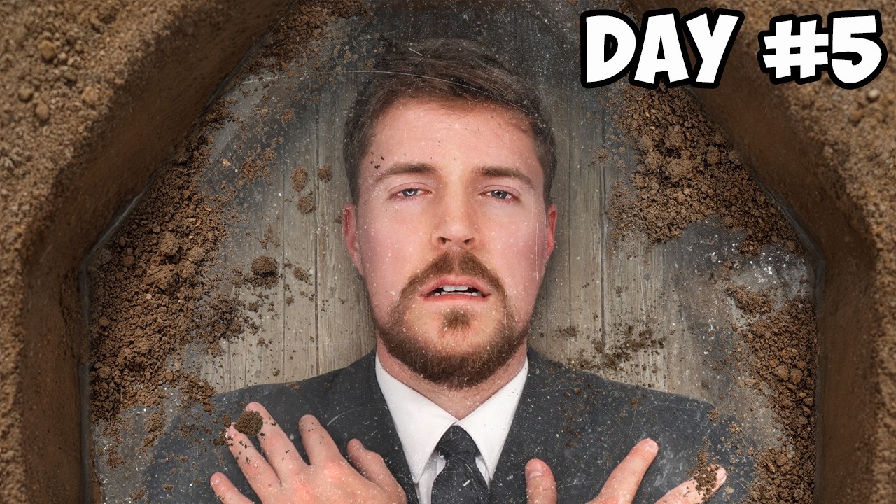 ⚰️ I Spent 7 Days Buried Alive… (INSIDE A COFFIN) | MrBeast’s Most Extreme Challenge Ever 😱