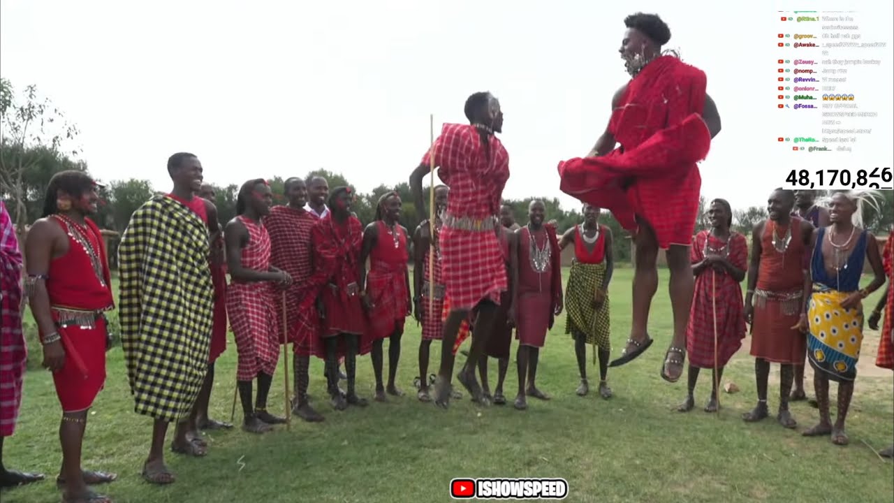 🌍 iShowSpeed Visits Kenya 🇰🇪 | IRL Safari Adventure & Maasai Tribe Experience 🦁🐘🔥