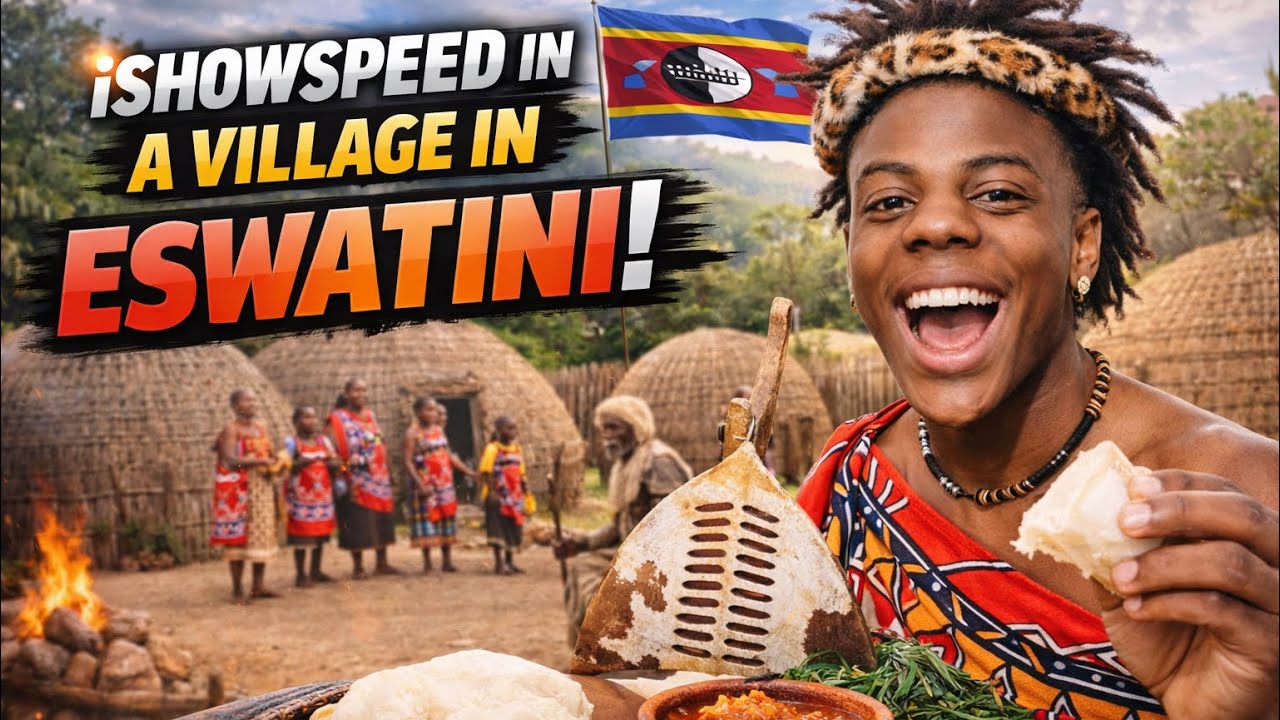 🔥 ISHOWSPEED VISITS A VILLAGE IN ESWATINI 🇸🇿 | UNFORGETTABLE MOMENTS, CULTURE SHOCK & PURE CHAOS 😂🌍