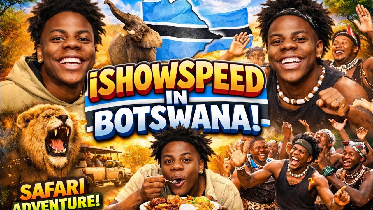๐ IShowSpeed in Botswana ๐ง๐ผ | Best Moments, Laughs & Epic Adventures! ๐ฎ๐