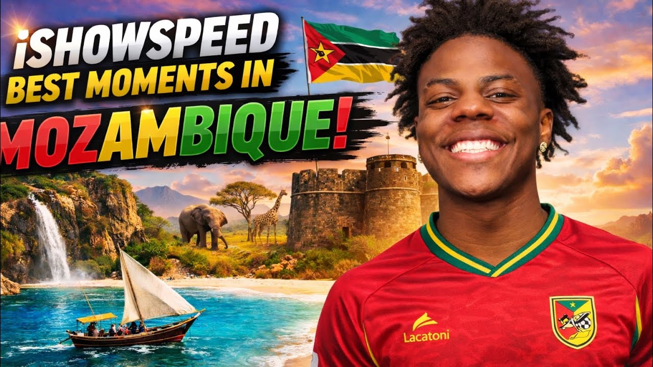 🌍 BEST MOMENTS OF ISHOWSPEED IN MOZAMBIQUE 🇲🇿 | Travel Adventures, Fun, & Epic Reactions!