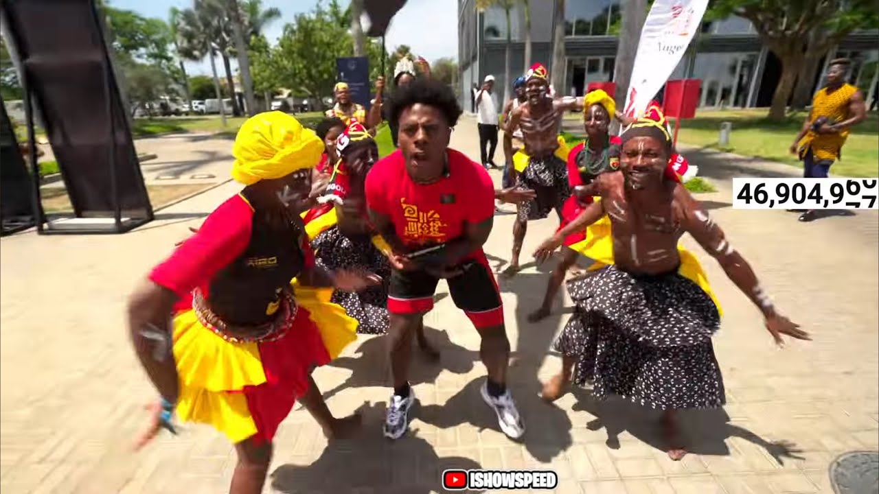 🌍 iShowSpeed Visits Angola 🇦🇴 | Culture Shock, Viral Moments & Real Africa Experience 🔥