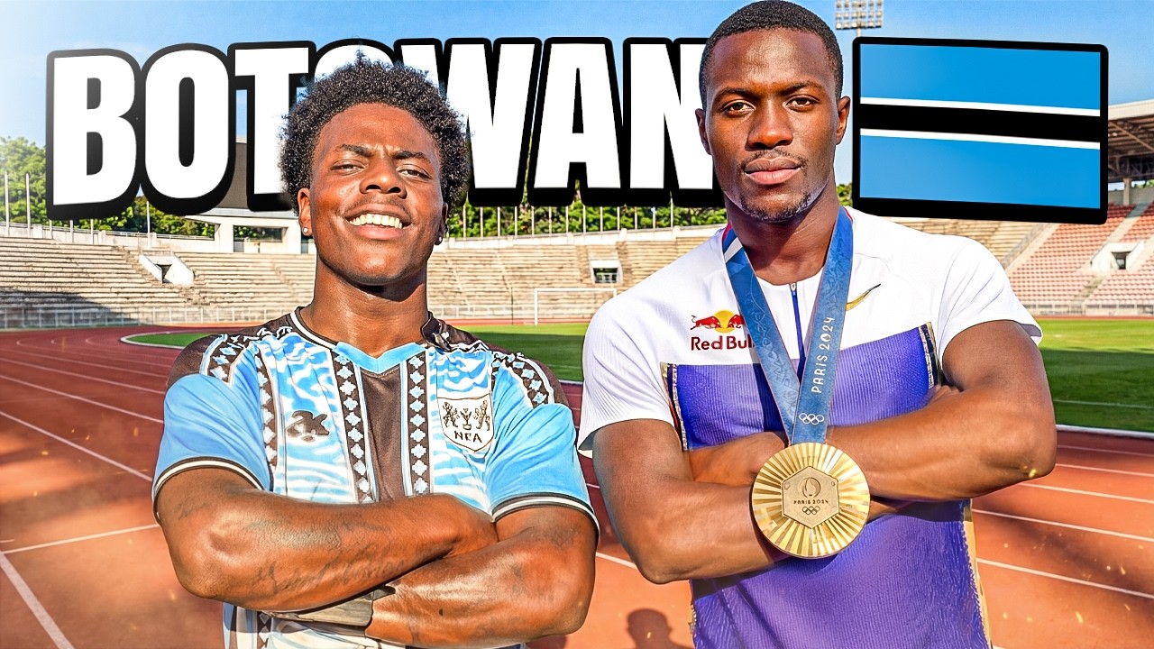 🌍 SHOWSPEED RACES OLYMPIC GOLD MEDALIST LETSILE TEBOGO 🏃‍♂️🔥 | SPEED vs SPEED IN A GLOBAL SHOWDOWN