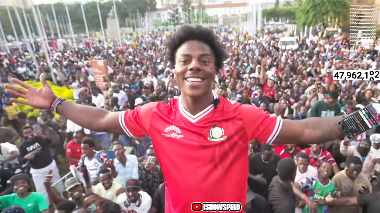 🇰🇪 ISHOWSPEED VISITS KENYA IRL STREAM | Wild Reactions, Culture, Food & Unforgettable Moments 🌍🔥