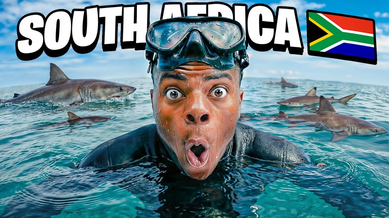 🦈 iShowSpeed Goes SHARK DIVING in South Africa! 🇿🇦 | CRAZIEST Travel Adventure EVER 😱🔥