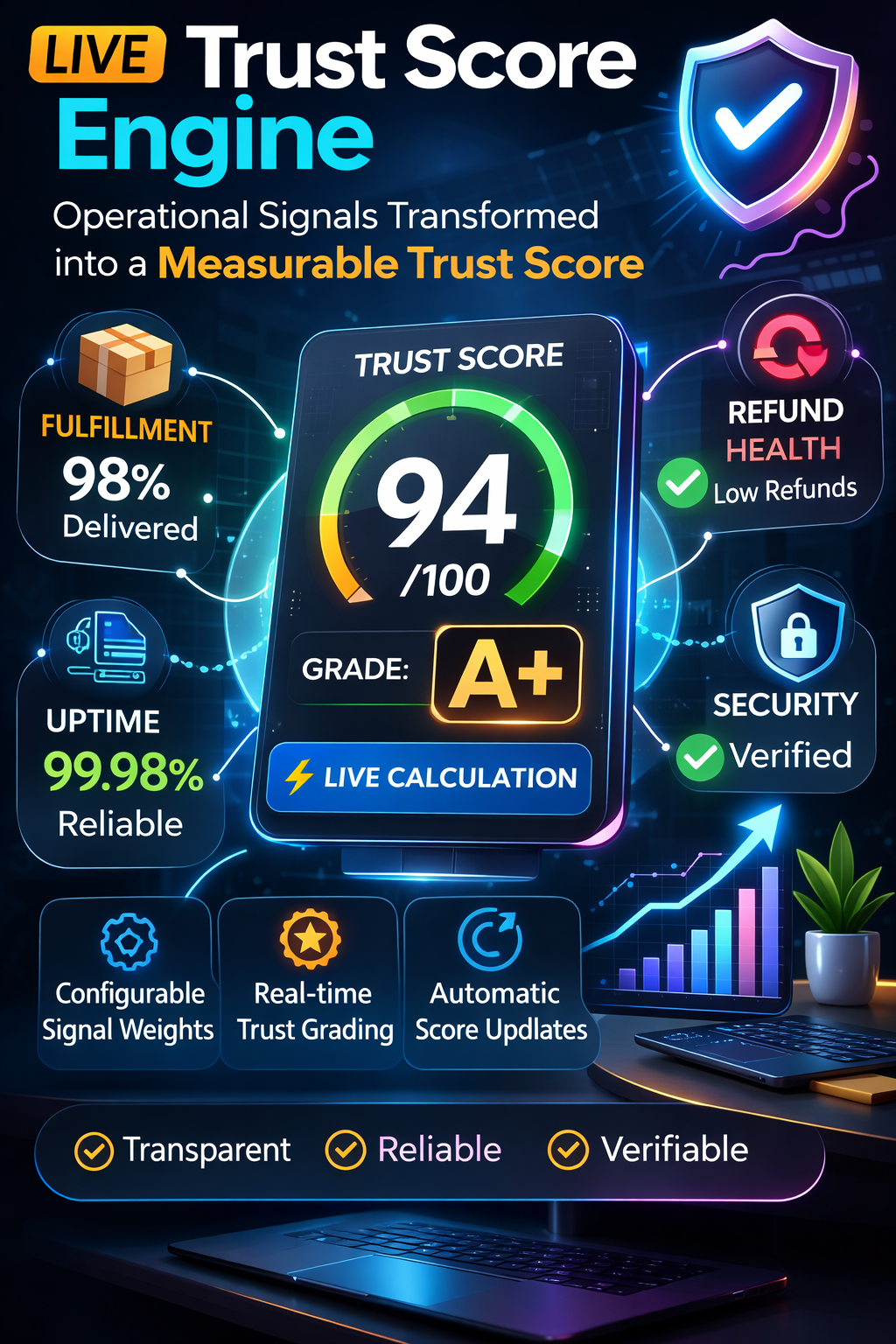 Trust Score Dashboard