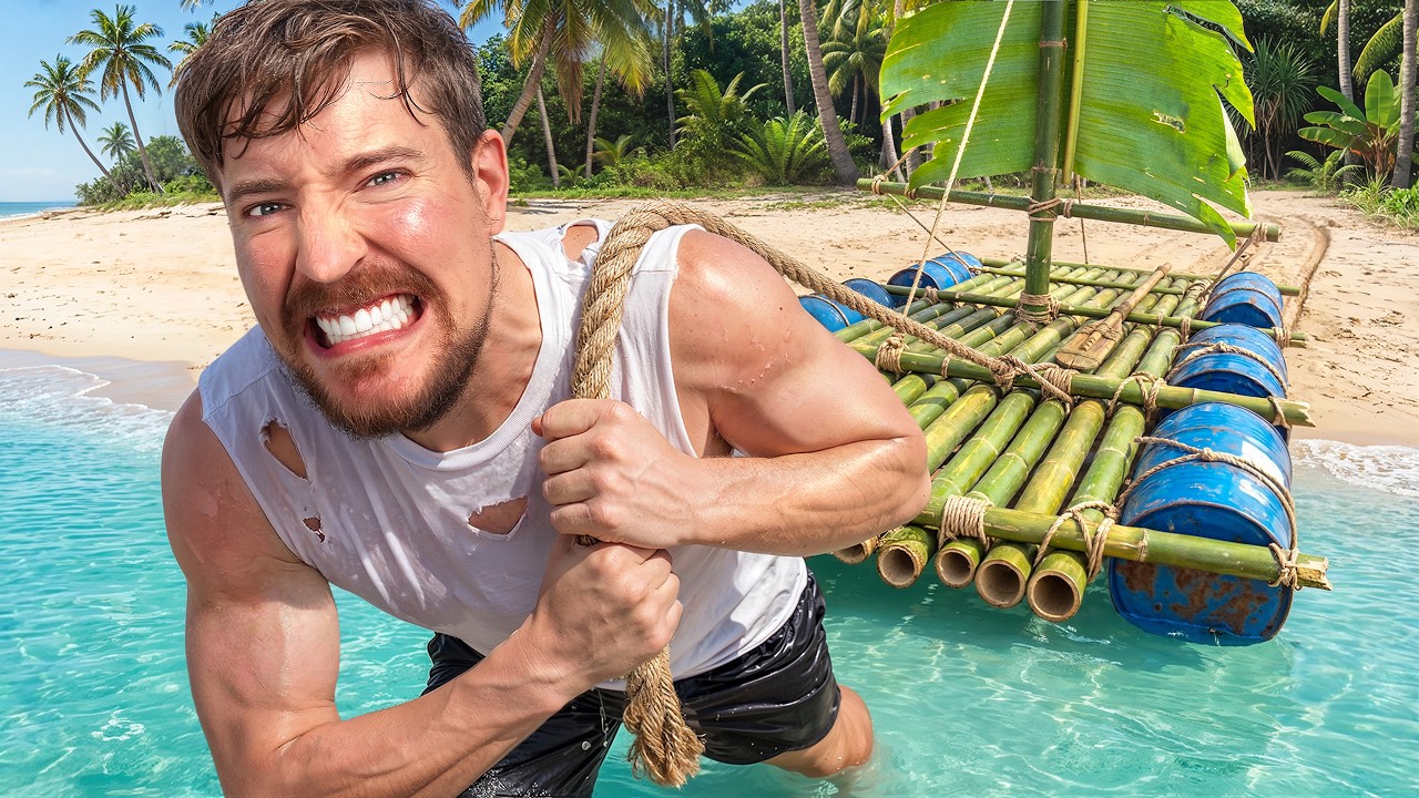 🏝️ Trapped On An Island Until I Build A Boat – Survival Challenge Like Never Before!